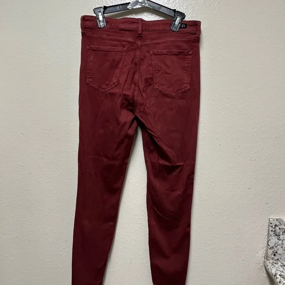 Kut ankle skinny Women's Burgundy Jeans